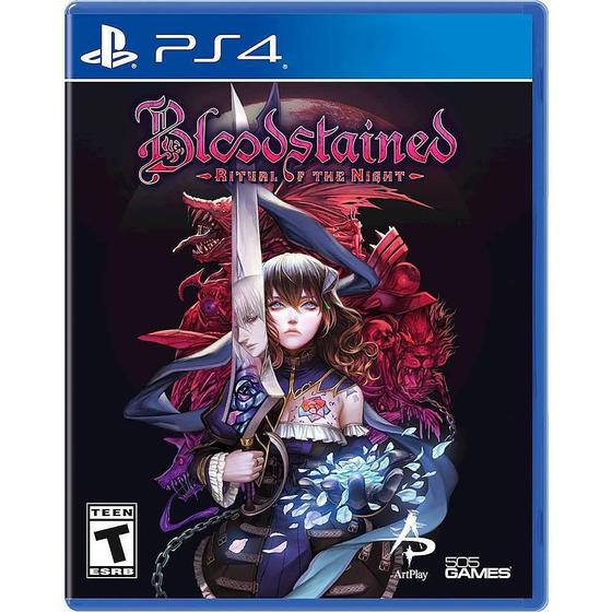 Jogo Bloodstained Ritual Of The Night - Playstation 4 - Inti Creates