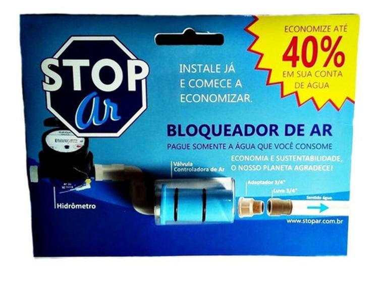 Imagem de Bloqueador de ar hidrômetro 3/4 - STOP AR