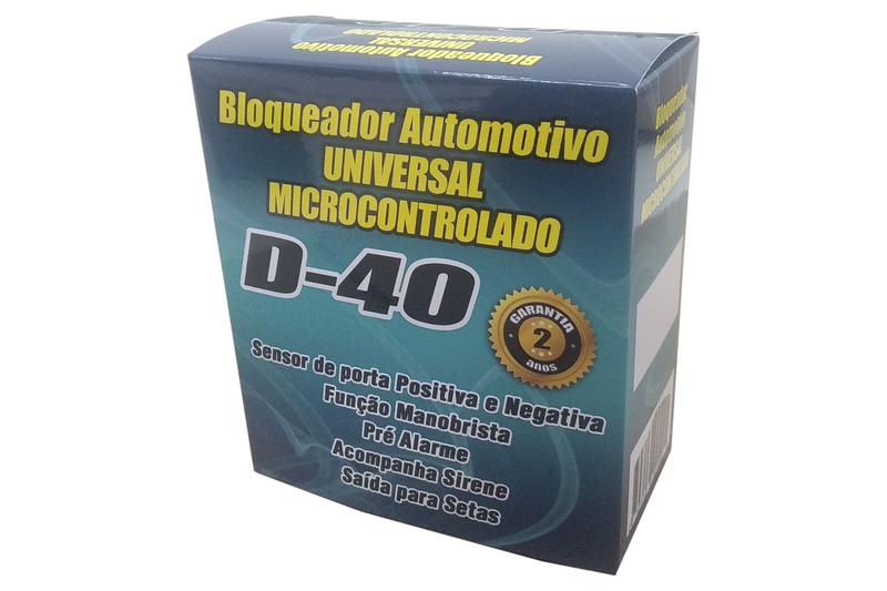 Imagem de Bloqueador Microcontrolado D-40 C/ Sirene E Setas DSCompany