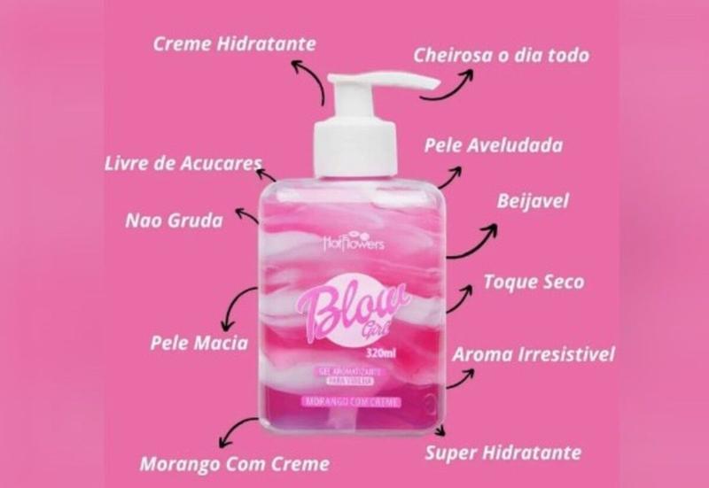 Imagem de Blow Girl Gel Sexo Oral 320Ml Hot Flowers