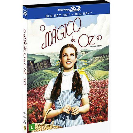Imagem de Blu-Ray 2D + Blu-Ray 3D - O Mágico de OZ  (1939) - Warner Bros.