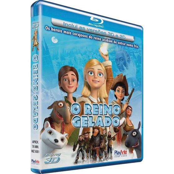 Imagem de Blu-ray 2D e 3D O Reino Gelado -PlayArte