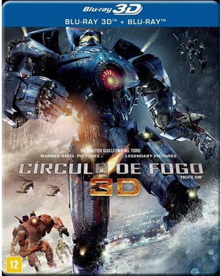 Imagem de Blu-Ray 3D + 2D : Circulo De Fogo - Guillermo Del Toro Duplo