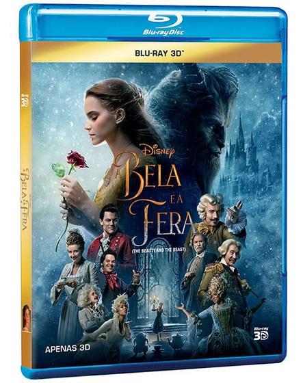 Imagem de Blu-Ray 3D - A Bela e A Fera - 2017