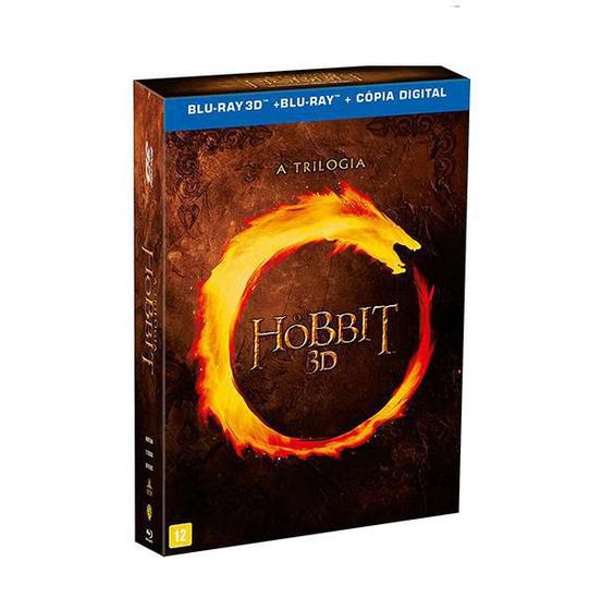 Imagem de Blu-Ray 3D - O Hobbit: A Trilogia (12 Discos)