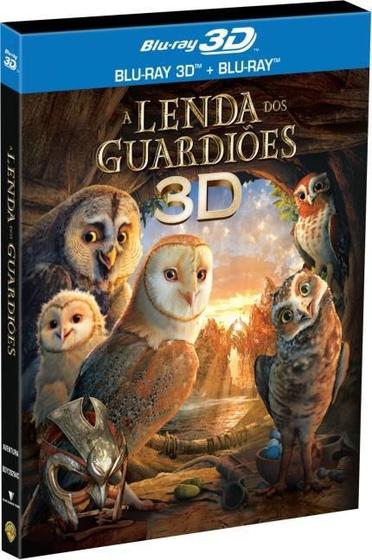 Imagem de Blu-Ray A Lenda Dos Guardiões 3D e 2D (NOVO)