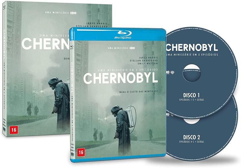 Imagem de Blu-Ray Chernobyl - Minissérie Completa Hbo Box Duplo + Luva