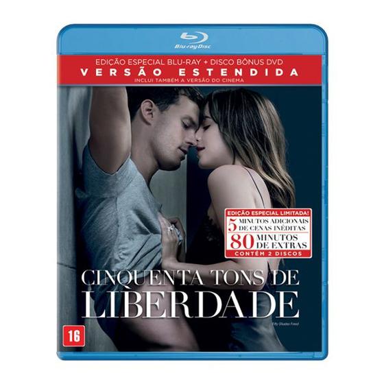 Imagem de Blu-Ray Duplo - Cinquenta Tons de Liberdade + DVD - Disco Bônus