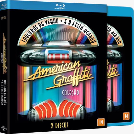 Imagem de Blu-Ray Duplo Coleção American Graffiti 1 E 2 - George Lucas