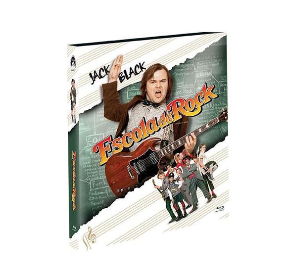 Imagem de Blu-Ray Escola De Rock - Jack Black Dublado Original + Luva