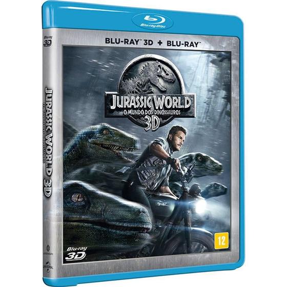 Imagem de Blu-Ray Jurassic World - O Mundo Dos Dinossauros (3D + 2D)