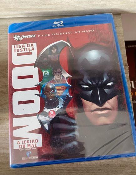 Imagem de Blu Ray Liga Da Justiça Doom A Legião Do Mal - Novo Lacrado - Produto Nacional - Dvd