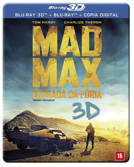 Imagem de Blu-Ray Mad Max: Estrada Da Fúria 3d (Bd 3d + Bd 2d + Cópia Digital) - 1