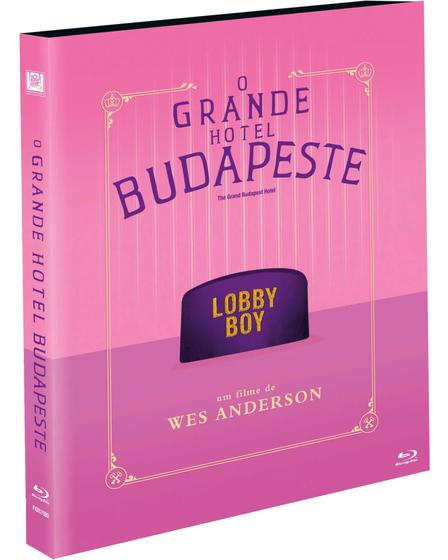 Imagem de Blu-Ray O Grande Hotel Budapeste - Wes Anderson - Enluvado