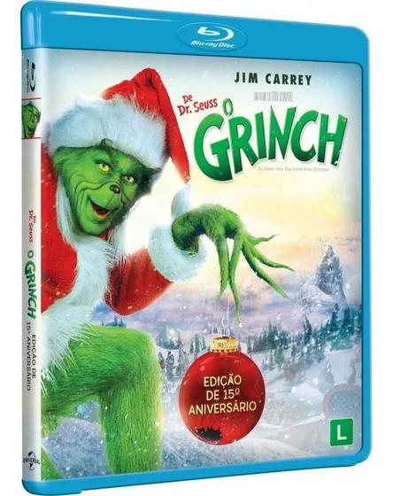 Blu-Ray O Grinch - Jim Carrey - Dublado - Edição Com Extras - Universal ...