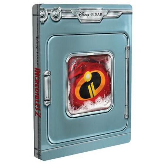 Imagem de Blu-Ray - Os Incríveis 2 (2D+3D) 3 Discos - Box Steelbook - Dir.: Brad Bird