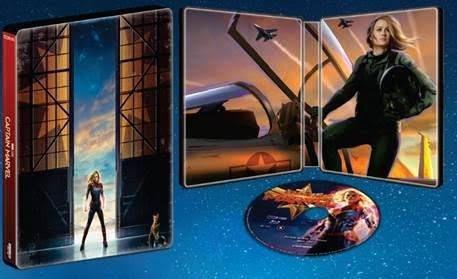Imagem de Blu-ray Steelbook: Capitã Marvel