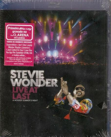 Imagem de Blu-Ray Stevie Wonder : Live At Last - Edição Nacional Raro