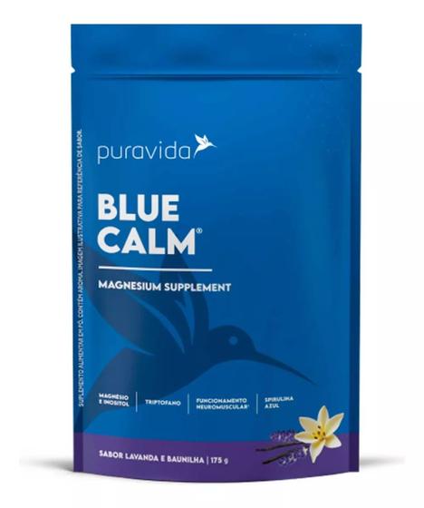 Imagem de Blue Calm  Sabor Baunilha e Lavanda de 175g-Pura Vida