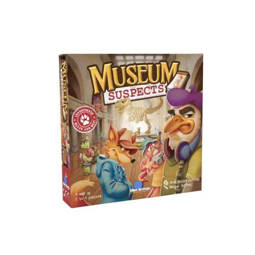 Imagem de Blue Orange Games Museum Suspects Board Game - Jogo de tabuleiro de estratégia familiar ou adulto para 2 a 4 jogadores. Recomendado para Idades a partir dos 8 anos.