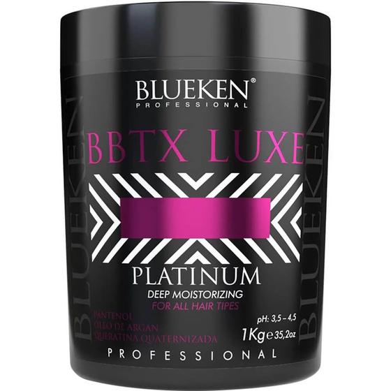 Imagem de Blueken Bbtx Luxe Platinum - Btox Hidratação Profunda Antiamarelado 1kg