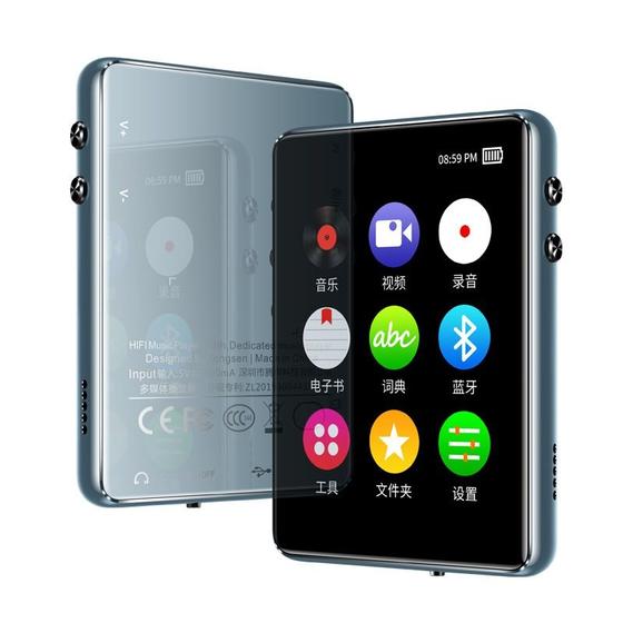 Imagem de Bluetooth 5.0 MP3 MP4 Music Player com tela sensível ao toque