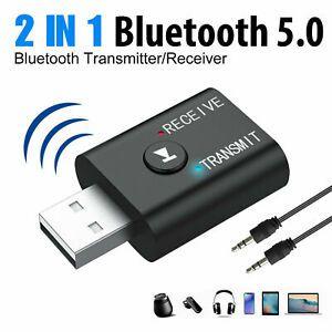 Imagem de Bluetooth 5.0 Receptor De Áudio Transmissor 2 Em 1 Usb