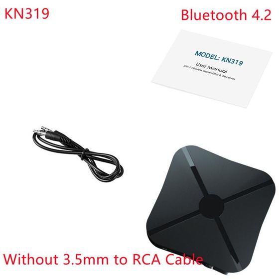 Imagem de Bluetooth 5 0 Transmissor e Receptor Adaptador de Áudio em ~ (kn