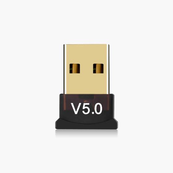 Imagem de Bluetooth 5.0 Usb Preto Dongle