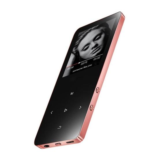 Imagem de Bluetooth MP3 MP4 Music Player 16GB Rosa