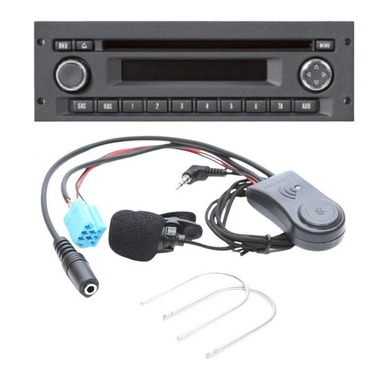 Imagem de Bluetooth Para Rádio Scania Mp88 Música E Chamadas + Chaves