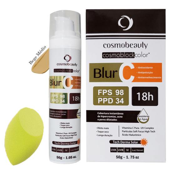Imagem de Blur C Bege Médio Vitamina C Fps98 Cosmobeauty