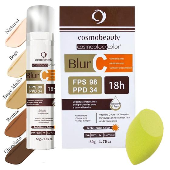 Imagem de Blur C Cosmobeauty FPS98 Vitamina C Cosmoblock