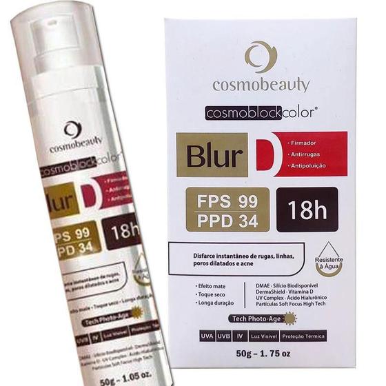 Imagem de Blur D Firmador Antirugas Dmae Fps99 Cor Bronze Cosmobeauty