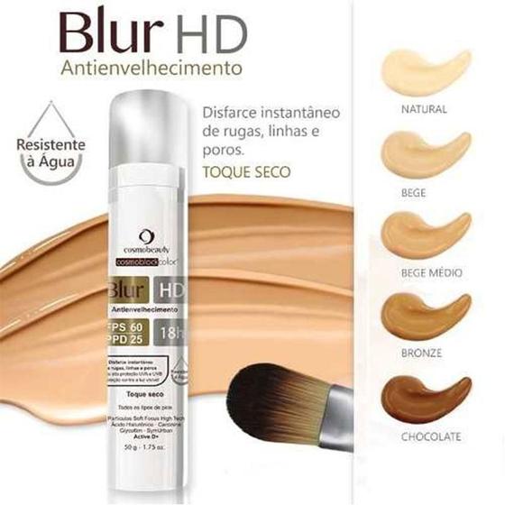 Imagem de Blur Hd Fps60 Antienvelhecimento Chocolate Cosmobeauty 50G