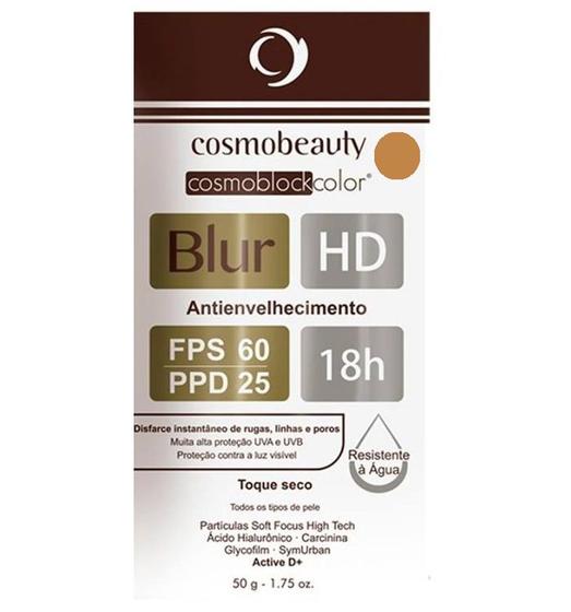 Imagem de Blur HD FPS60 Antienvelhecimento Cor Bronze Cosmobeauty 50g