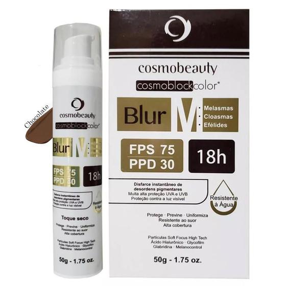 Imagem de Blur M Chocolate Fps75 Clareador de Manchas Cosmobeauty