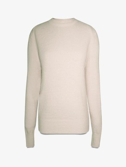 Imagem de Blusa abenção em fio pluma com toque aveludado 