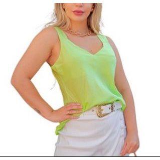 Imagem de Blusa alça grossa modelo básica feminino