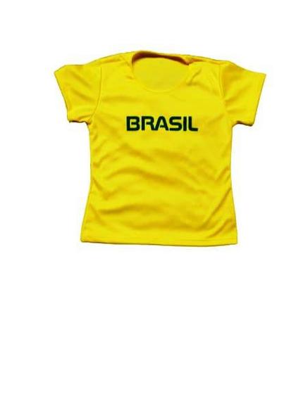 Imagem de Blusa baby look do brasil, feminina  com silk