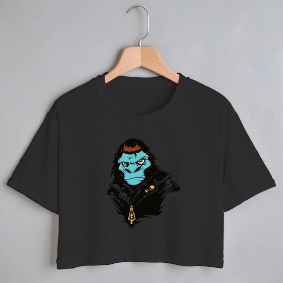 Imagem de Blusa Blusinha Camiseta Cropeed TShirt Feminina Algodão Tecido Premium Estampa Digital Professor Mestre