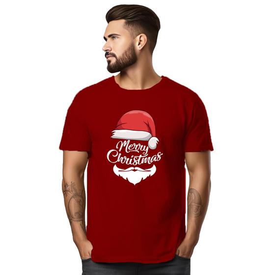 Imagem de Blusa Camisa Camiseta Feliz Natal Papai Noel Festa Confraternização Merry Christmas 09