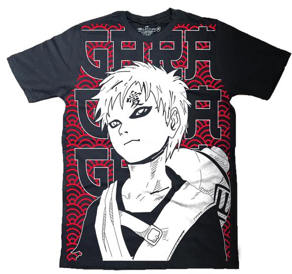 Imagem de Blusa Camisa Gaara Deserto Naruto Camiseta Infantil Unissex