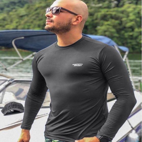 Imagem de Blusa Camisa Segunda Pele Com Proteção Solar Térmica Masculina