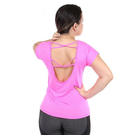 Imagem de Blusa Camisetas Feminina Dry Fit Treino Academia Caminhada