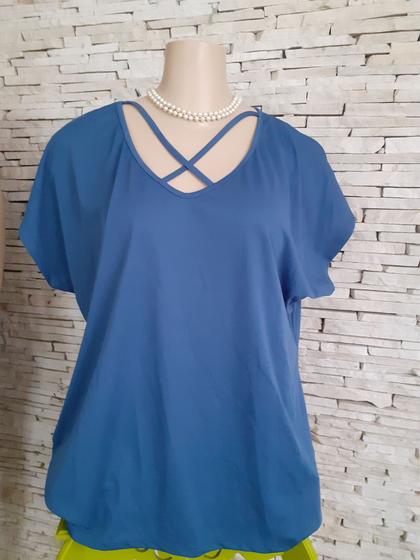 Imagem de Blusa Cleonisse (Marinho)Tam: XXG