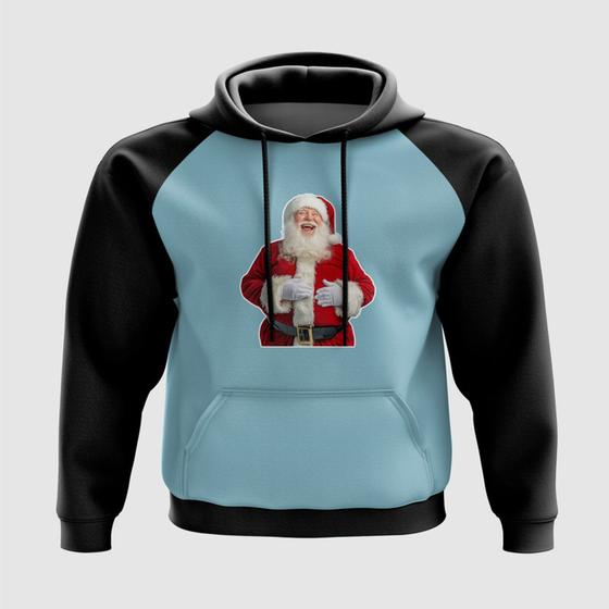 Imagem de Blusa com Capuz Papai Dando Risada Natal