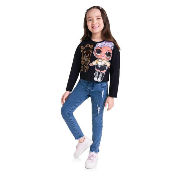 Imagem de Blusa Cropped Brandili Da Lol Surprise Infantil