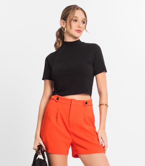 Imagem de Blusa Cropped Feminina Select Preto