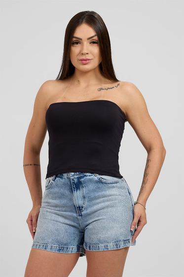 Imagem de Blusa Cropped sem alça - Attitude